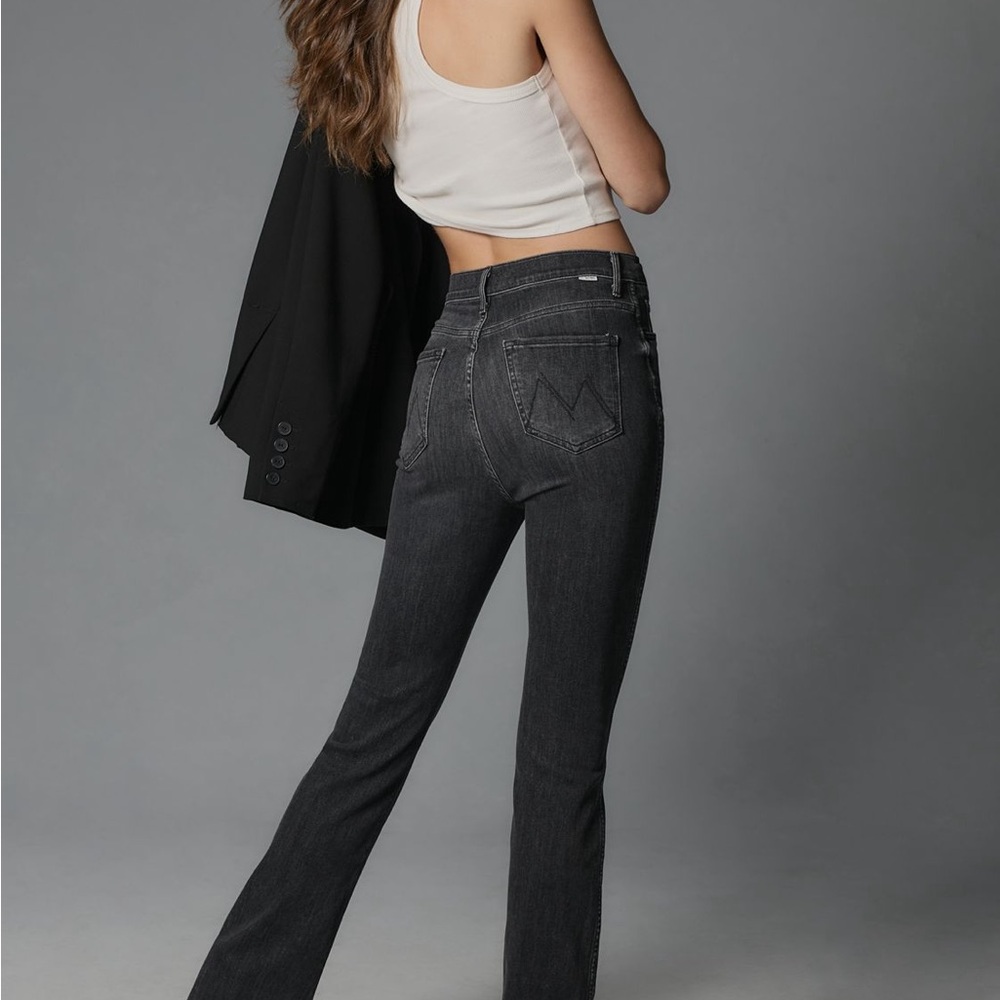 MOTHER Smoking High-Rise Straight Jeans - Picture 6 of 7